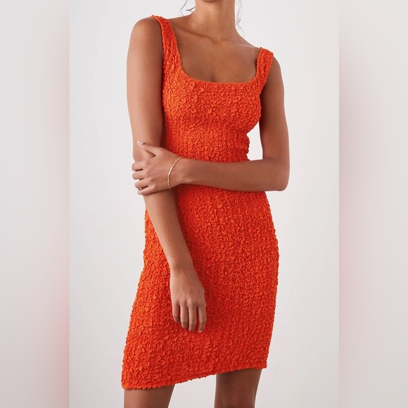 Rails Julie Mini Dress in "Cherry" Size Medium - Picture 2 of 12